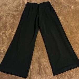 Elegant Black Wide Leg Pants